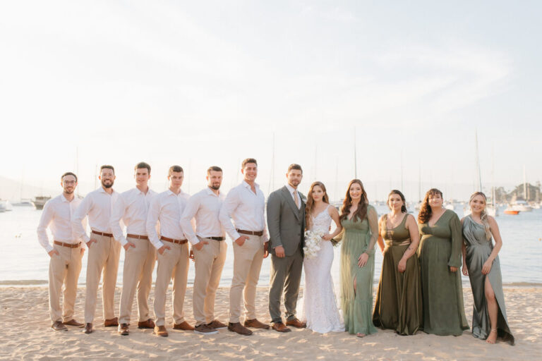 Esse casamento tropical elegante em Ilhabela vai te conquistar