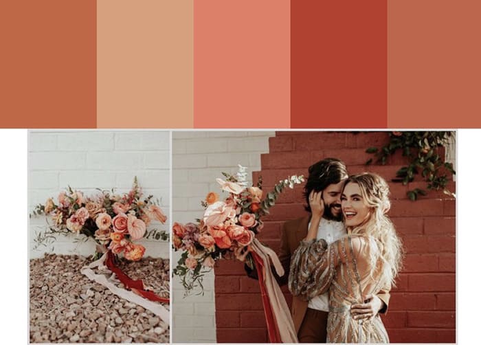 Paleta de cores para casamento: + de 100 inspirações